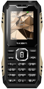 Мобильный телефон teXet TM-D429 черный
