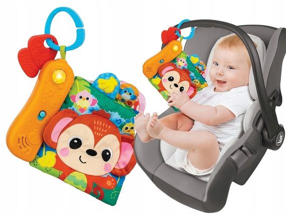 Jungle Animals Sensory Book