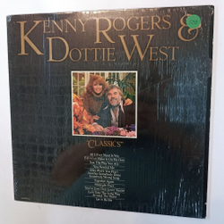 Винтажная виниловая пластинка LP Kenny Rogers and Dottie West Classics (USA 1979)