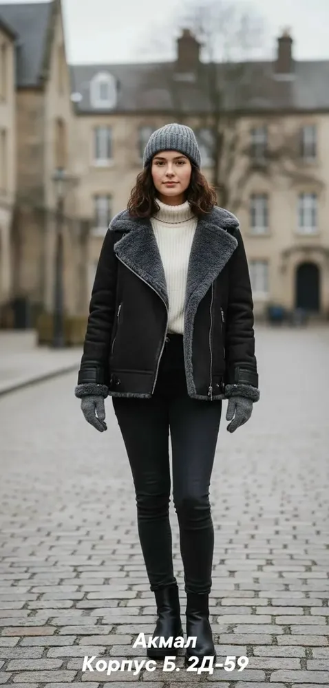 Дубленка 7353342 Fabrika