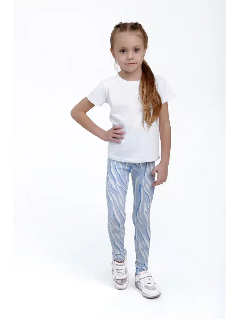 Леггинсы в рубчик лосины для школы и садика