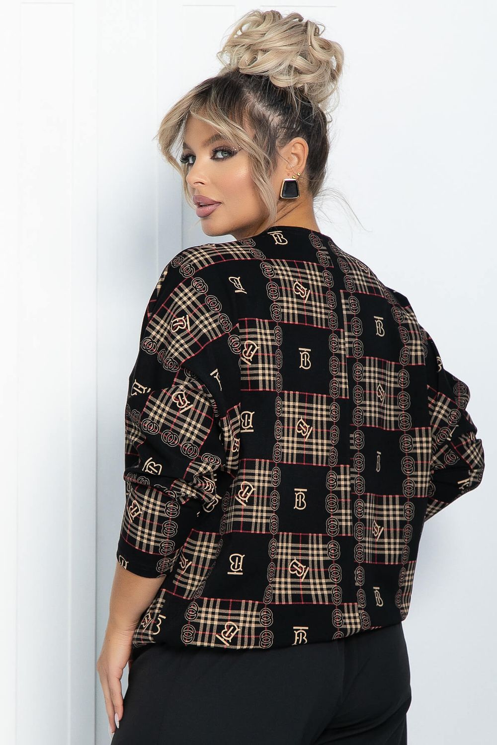 Блузон Ты вдохновение (черный) Б11878 LT Collection