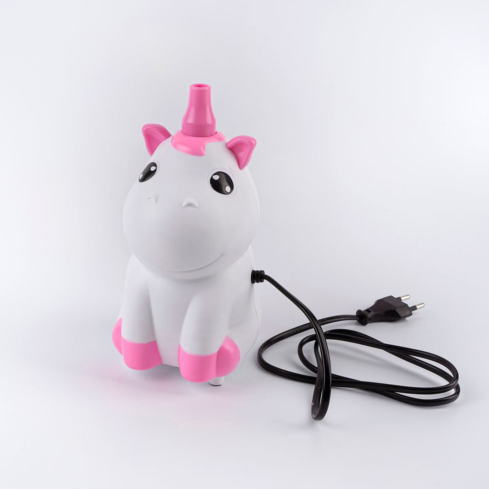 Компрессор, Единорог, Белый/Розовый, 300 ватт, 1 шт.