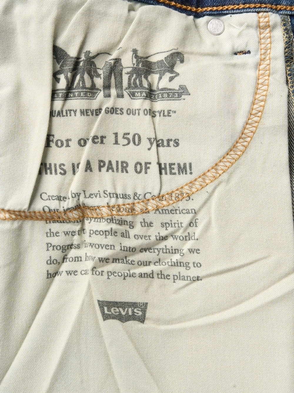 Мужские классические джинсы Levi's 502 Taper 29507-1625