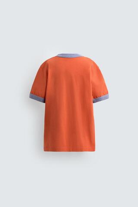 ZARA X DISNEY ФУТБОЛКА DONALD DUCK, КРАСНЫЙ