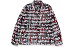 A Bathing Ape One Point A Bathing Ape Graffiti Check Zip Куртка