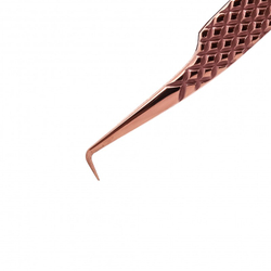 Пинцет Diamond L-90 Rose Gold Be Happy