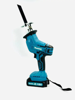 Пила сабельная MAKITA аккумуляторная 18 V в кейсе 2 АКБ