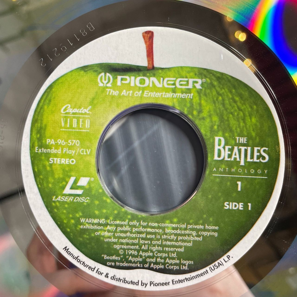 Лазер Диск LaserDisc (LD) The Beatles Anthology Box Set (USA 1996)