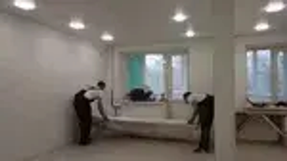 Фотообои на стену бесшовные. "Разводы акварель серые"; Master Fresok