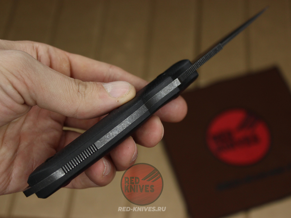 Нож Bastinelli RED - клинок блэквош RK-434