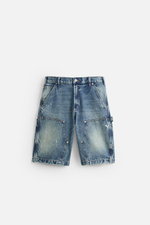 Шорты baggy fit с карманом