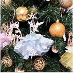 Подвеска- украшение на елку «Балерина