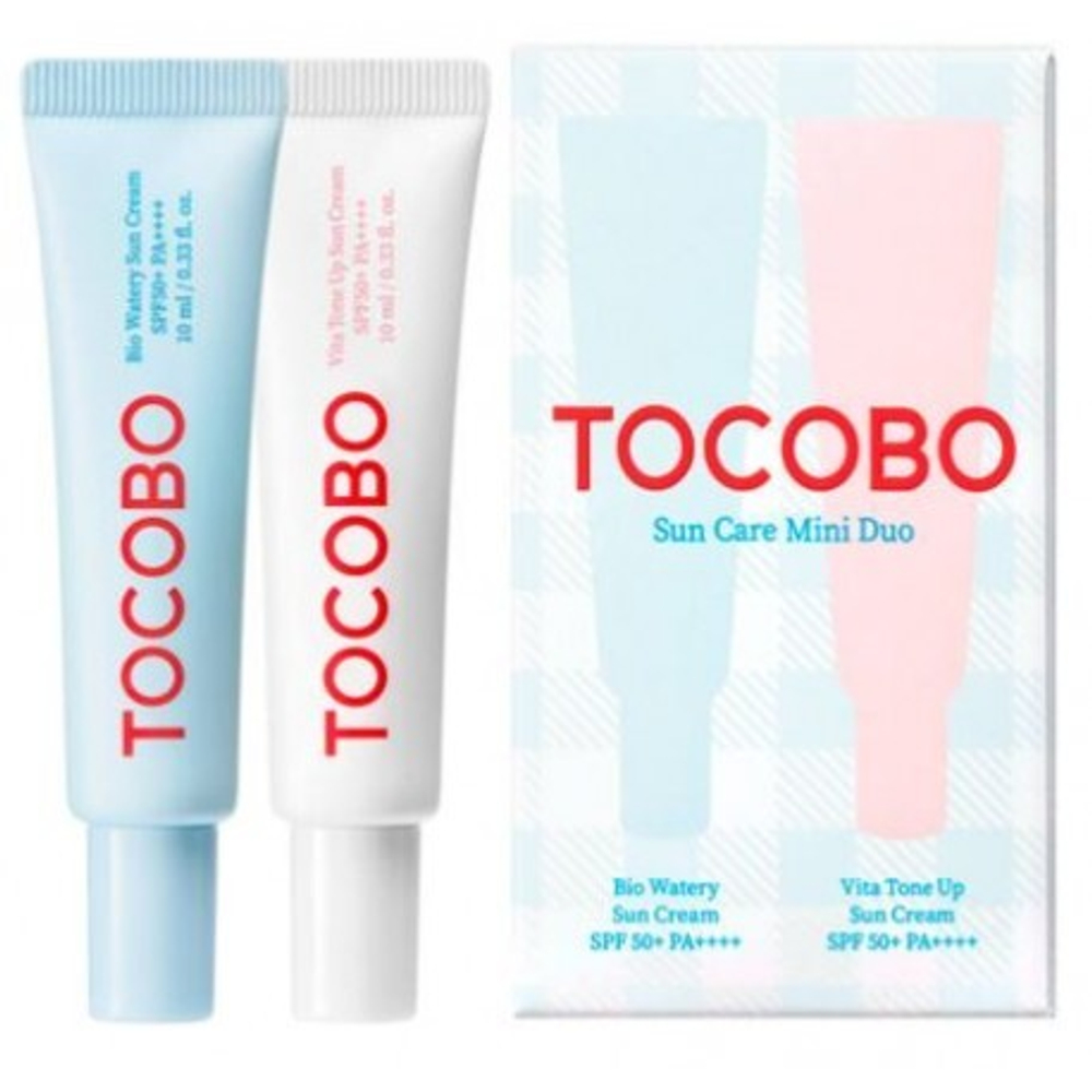 Tocobo Sun Care Mini Duo cолнцезащитный мини-дуэт миниатюр