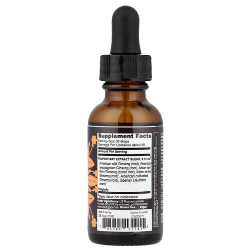 Herbs Etc., Ultimate Ginseng™, 30 мл (1 жидк. унция)