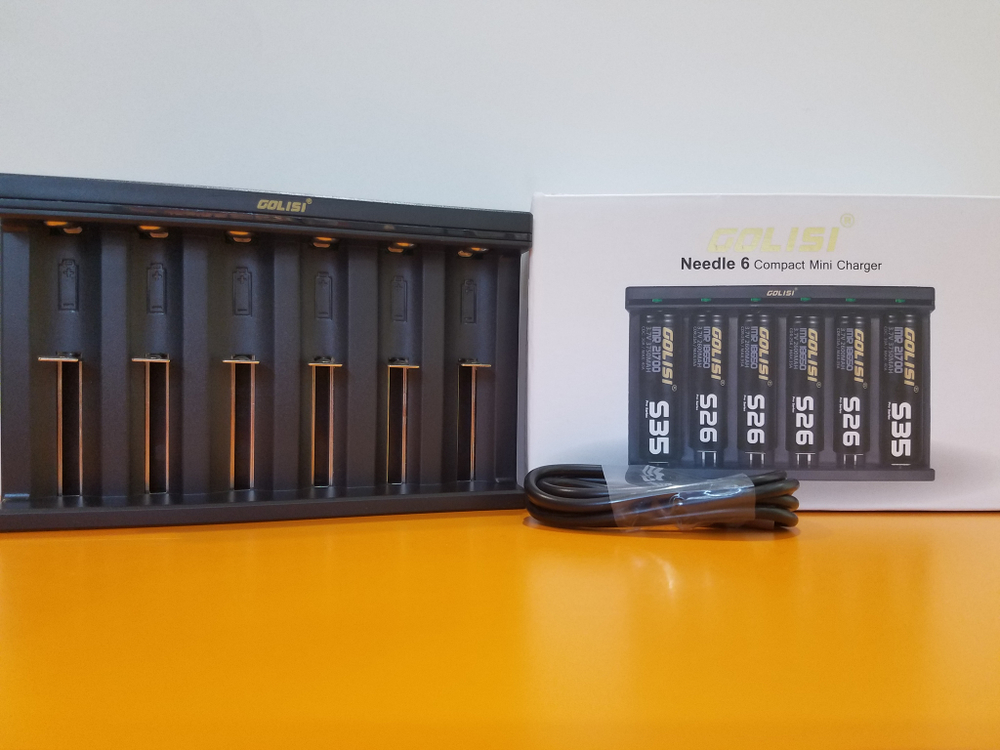 Зарядное устройство Golisi Needle Smart USB на 6 слотов