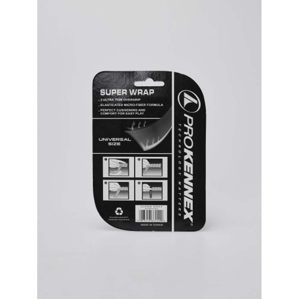 Аксессуары для тенниса Намотка овергрип PROKENNEX SUPER WRAP .