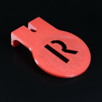 Настенный кронштейн-полка для Яндекс станции мини2 (Яндекс-Алиса) 3D печать, красный