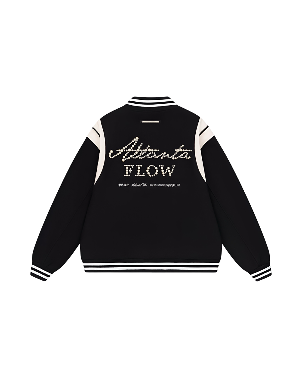 Бомбер HARSHandCRUEL "Atlanta Flow" Paneled Varsity Jacket