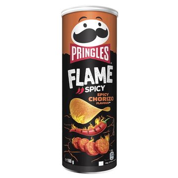 Чипсы Pringles Flame Spicy Chorizo со вкусом острой чоризо, 160 г (Германия)