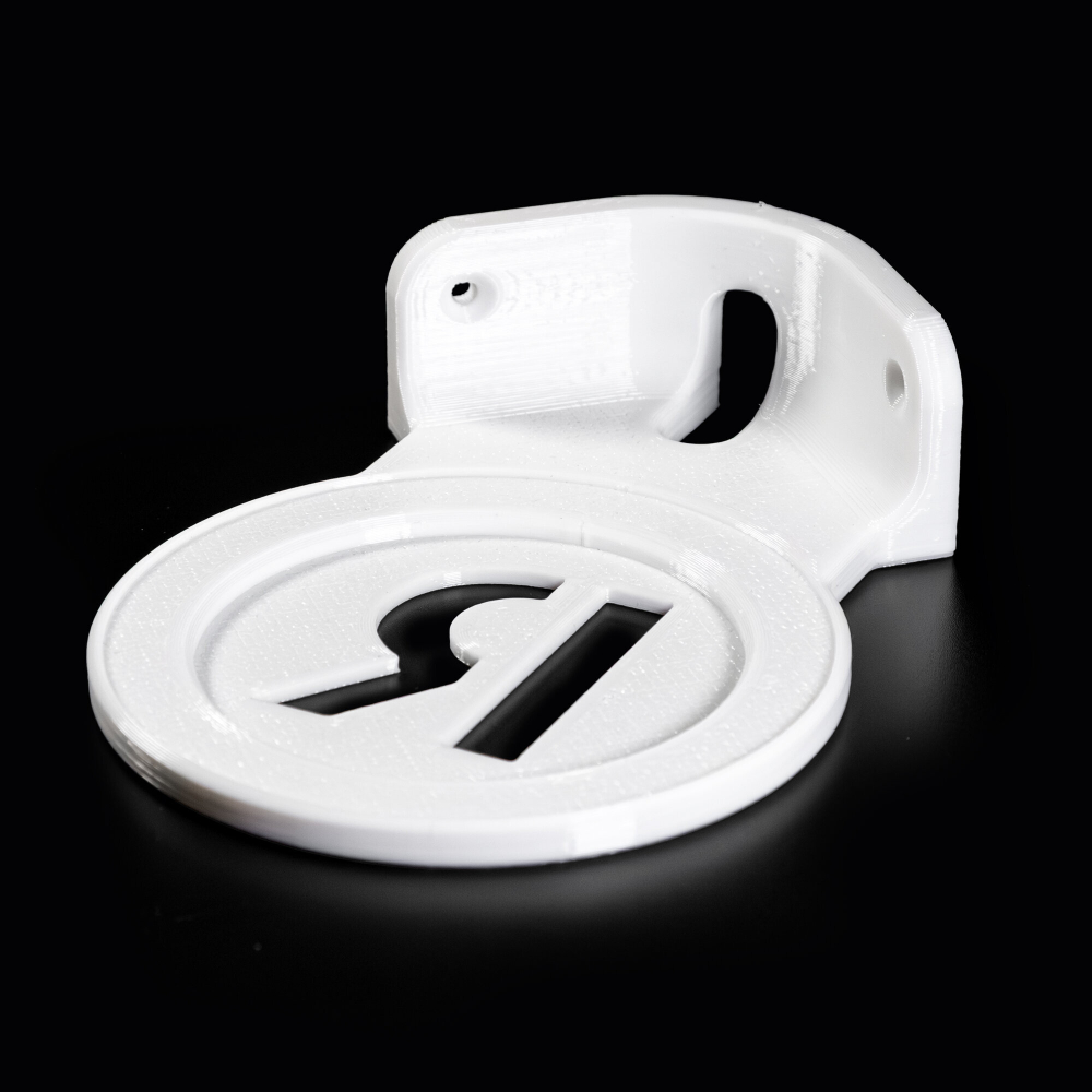 Подставка настенная угловая для Яндекс станции Мини2 (Яндекс-Алиса), белая