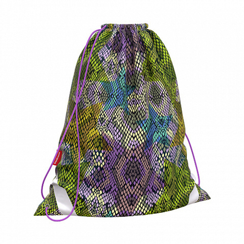 Мешок для обуви 440*365 "Purple Piton" сосветоотражающими элементами ERICH KRAUSE49143