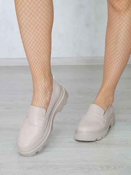 Лоферы женские демисезонные натуральная кожа