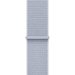 Часы Apple Watch SE, 44 мм, алюминий серебристого цвета, браслет Sport Loop дымчато-голубого цвета (2024)