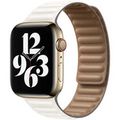 Apple Leather Link for Apple Watch 42|44|45|49mm M/L Chalk (Бежевый) MJKT3ZM/A
