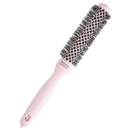 Olivia Garden Expert Blowout Speed Wavy Bristles Pastel Pink d.25 мм