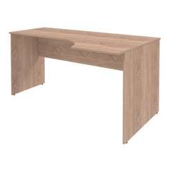 Каркас стола эргономичного SET160-1(R) Дуб Сонома Светлый 1600х900х760 SIMPLE