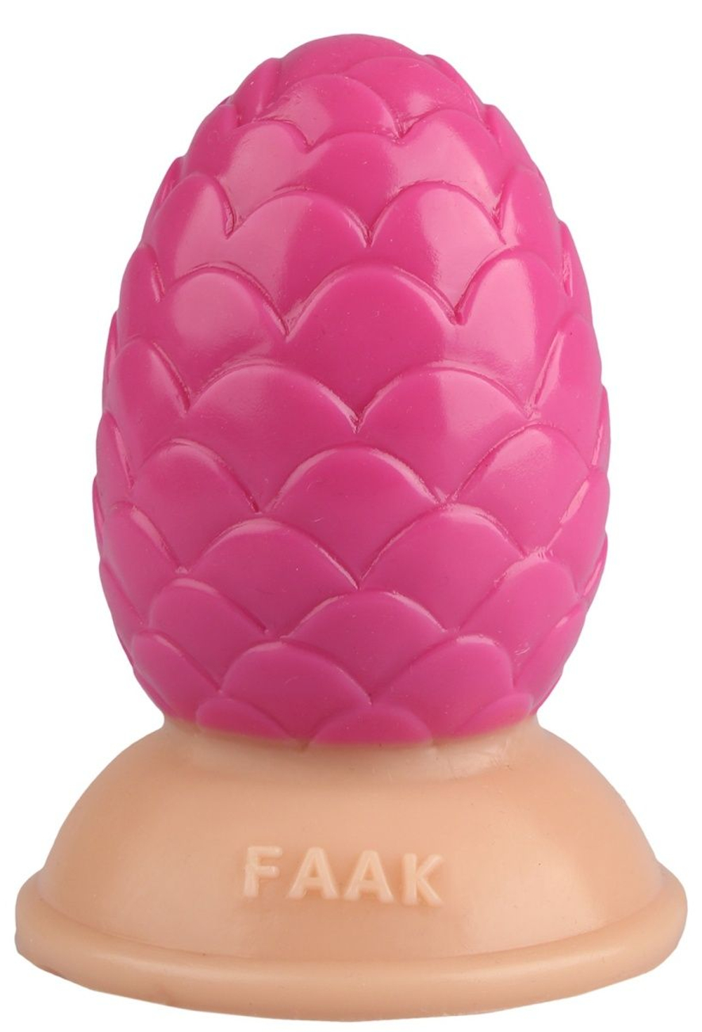 Розовая анальная втулка-шишка - 10 см. (Цвет: розовый)