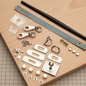 Kelly 28 // Комплект фурнитуры из нержавеющей стали, цвет серебро