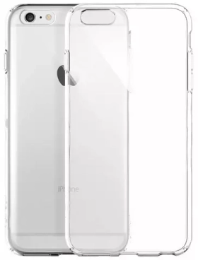 Чехол силиконовый для iPhone 6 / 6S прозрачный