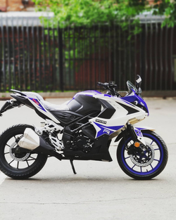 Мотоцикл Racer RC250XZR-A Storm (синий) (Россия)