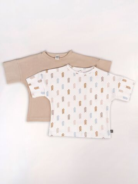 Футболки набор 2 штуки трикотаж (интерлок) и лапша 100% хлопок