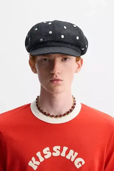 ZARA X HARRY LAMBERТ БЕРЕТ, ТЕМНО-СИНИЙ