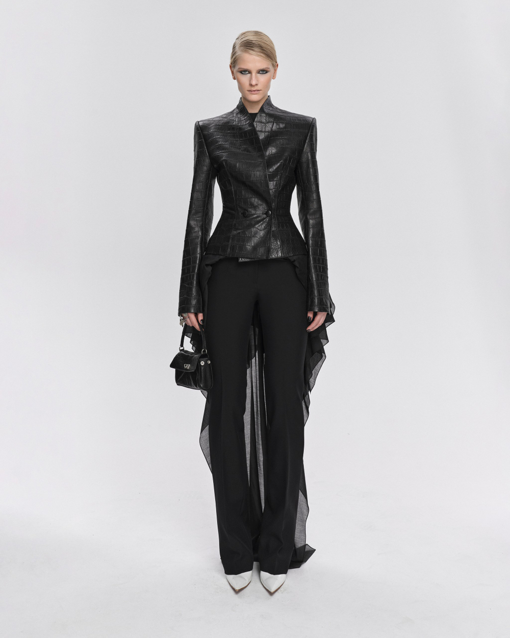 Жакет кожаный Бар