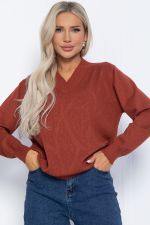 Джемпер Карамелька (терракот) Б12518-4 LT Collection (Акция)