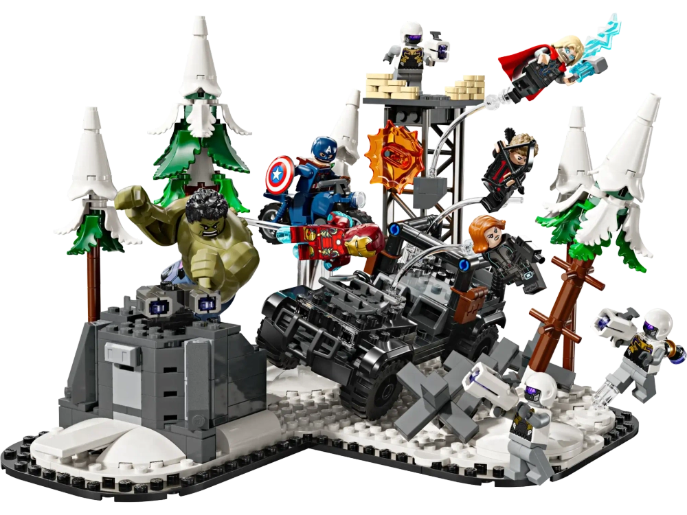 Конструктор LEGO Marvel 76291 Мстители в сборе: Эра Альтрона