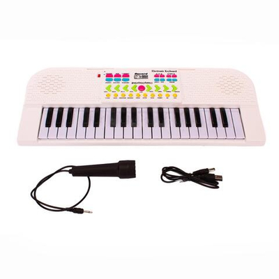 Пианино на батарейках 42см, коробка Q-199A