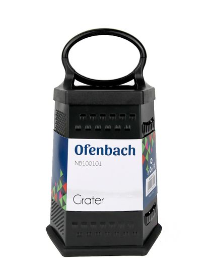 Терка кухонная из нержавеющей стали шестигранная Ofenbach NB 100101
