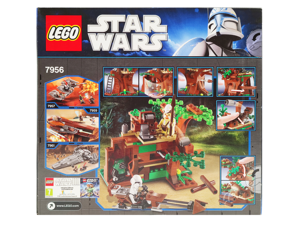Конструктор LEGO Star Wars 7956 Атака эвоков