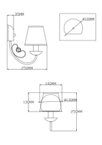 Бра Moderli V2490-1W Daniel
