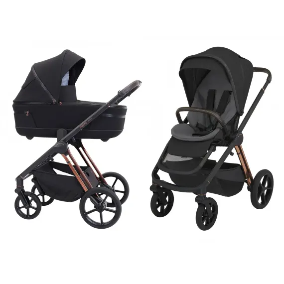 Коляска Espiro Miloo 2 в 1 Diamond Black (210)