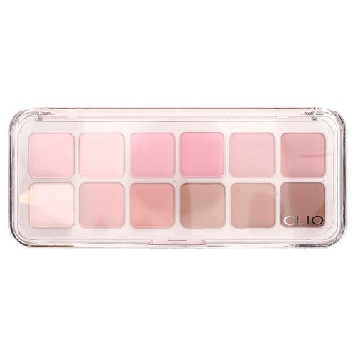 Clio, Палетка теней для век Pro Eye Palette Air, 07 Lavender Staff, 1 шт.