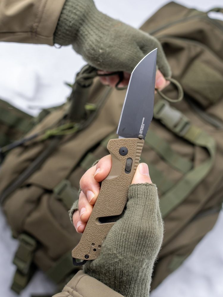 Нож SOG 11-12-12-41 Trident AT Flat Dark Earth
