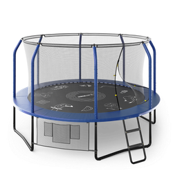 Батут UNIX Line SUPREME GAME 12 ft (blue)