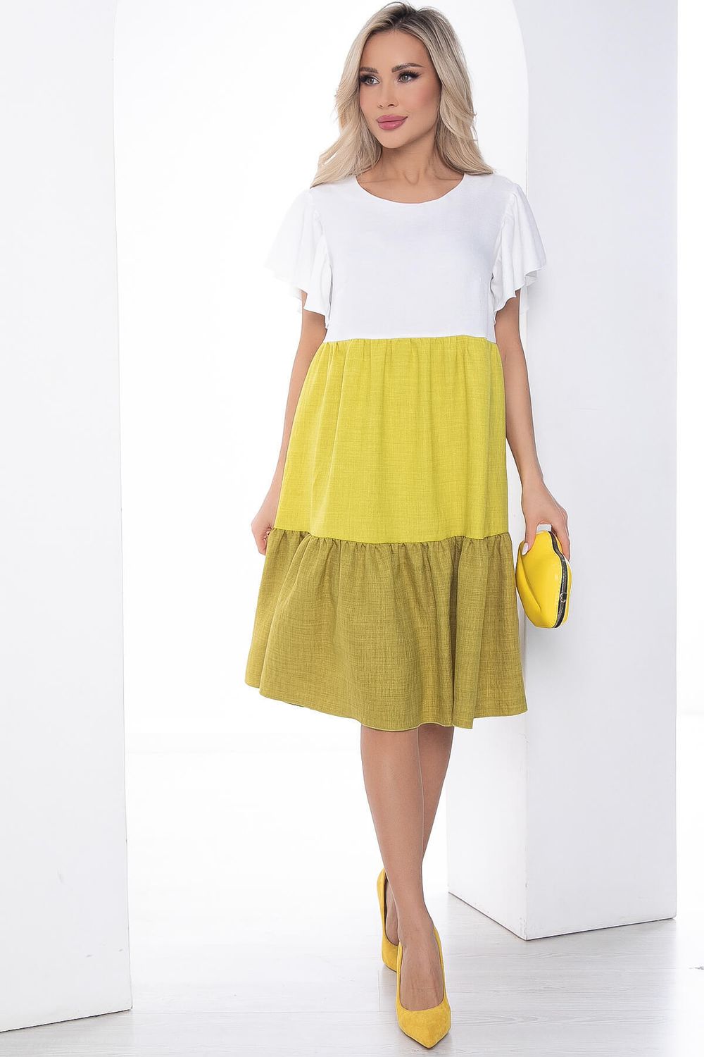 Платье Ветер перемен яблоко П10110 LT Collection