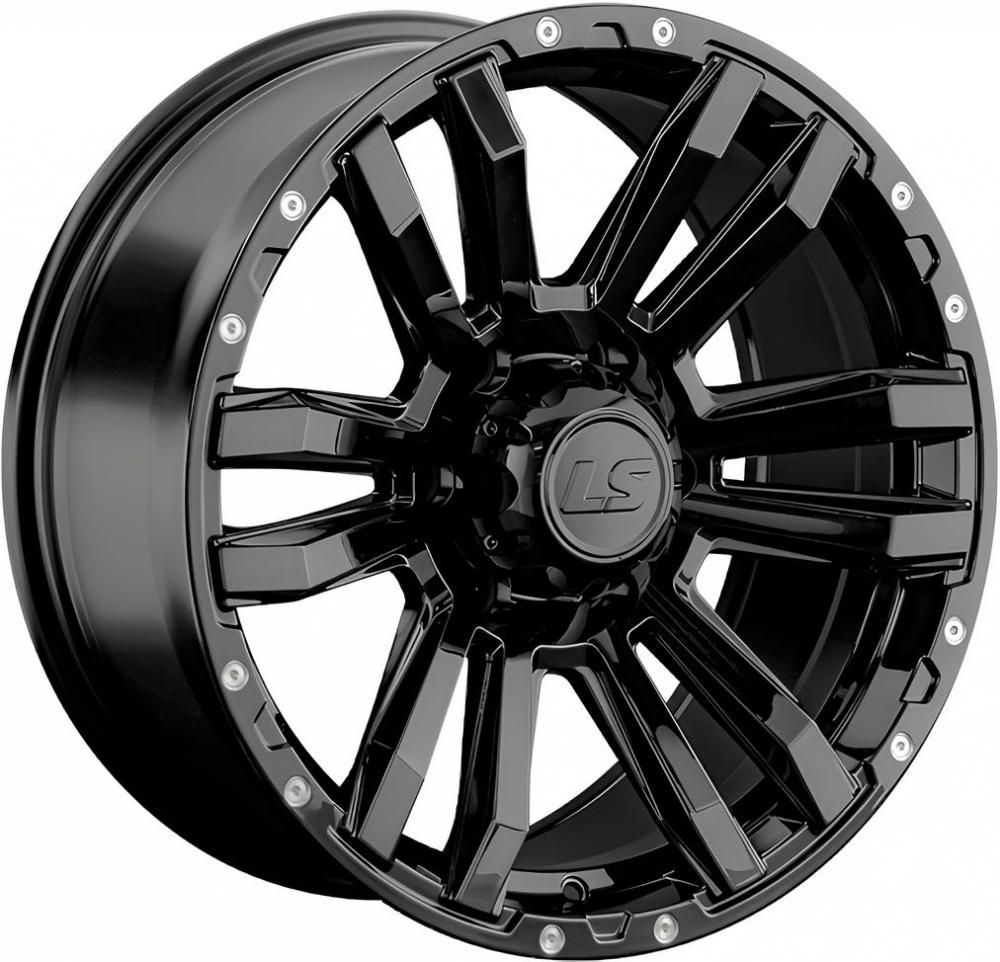 LS Wheels 1339 9x18 6x139.7 ET 15 Dia 106.1 (BK)